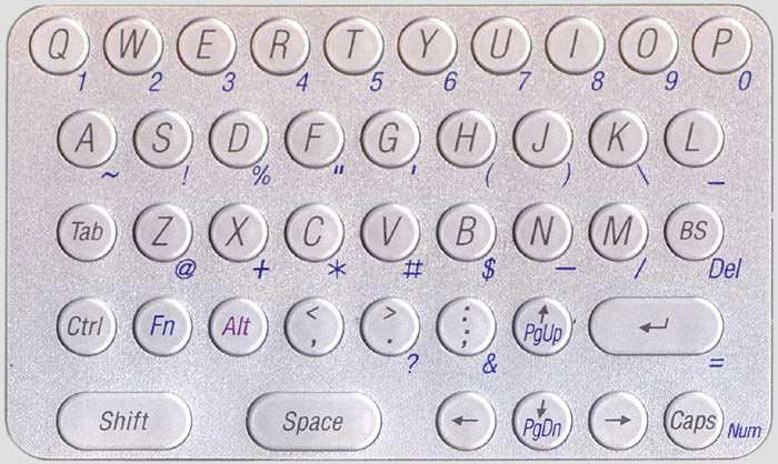 NR70V keyboard